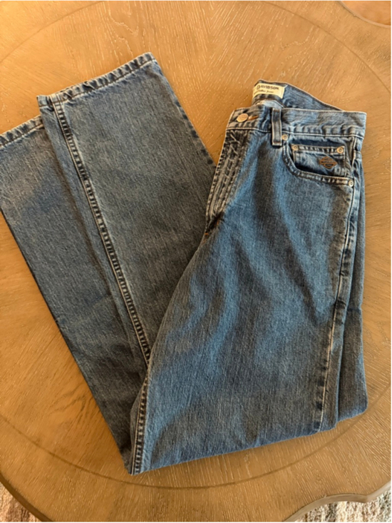 Harley-Davidson Denim - Women's Harley-Davidson Blue Straight Leg Jeans 30
